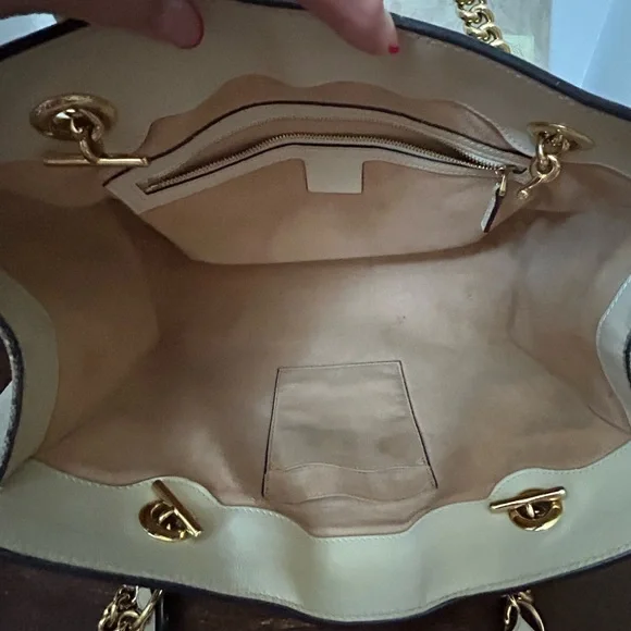 Gucci GG Supreme Padlock Shoulder Bag